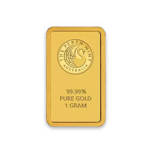 1 g Gold  Perth Mint Gold Bar (3)