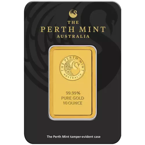 10 oz Gold  Perth Mint Gold Bar (2)