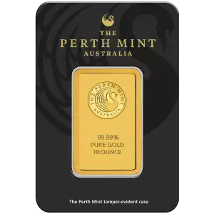 10 oz Gold  Perth Mint Gold Bar (2)