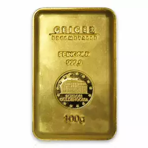 100g Schloss Güldengossa Security Line Gold Bar (2)