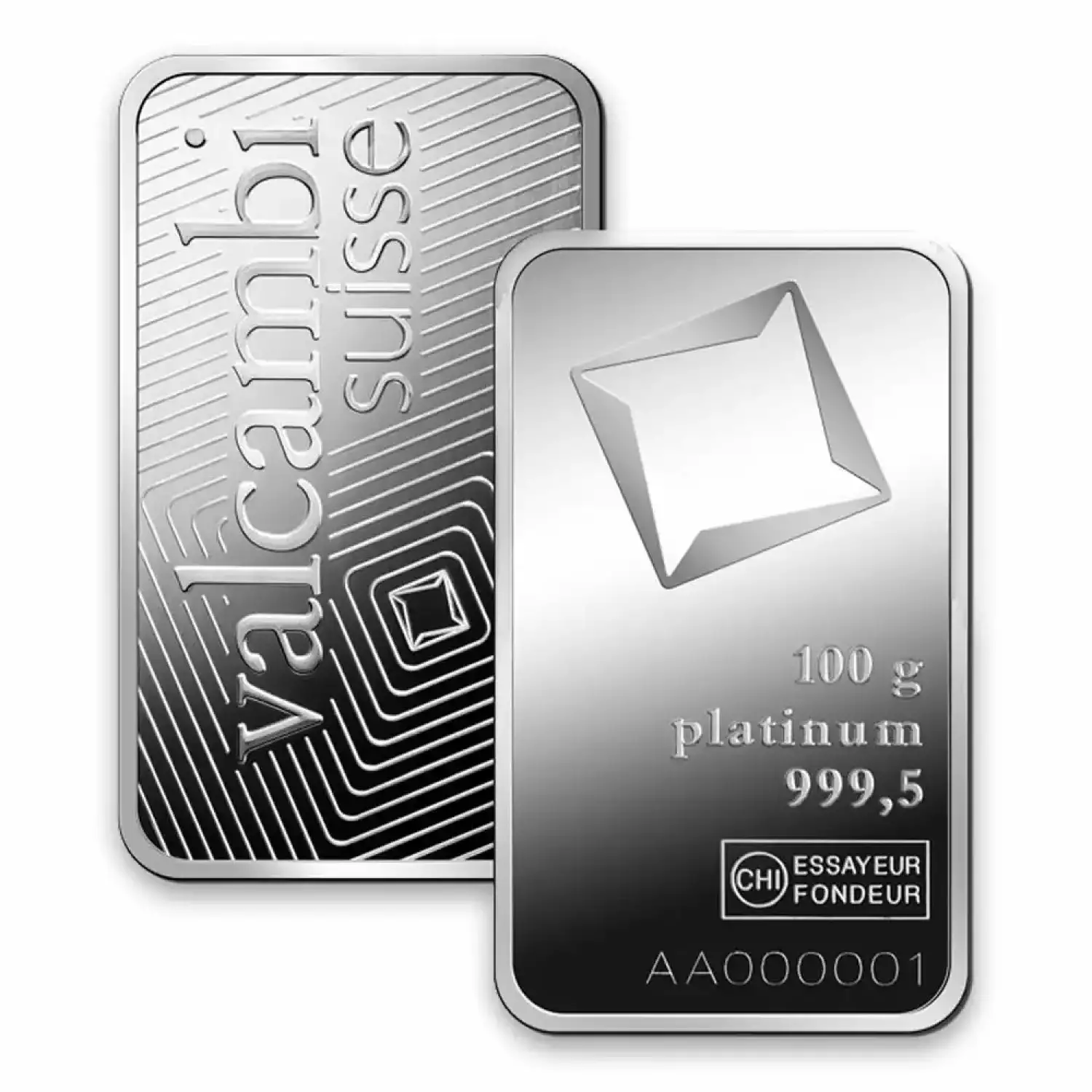 100g Valcambi Minted Platinum Bar (2)