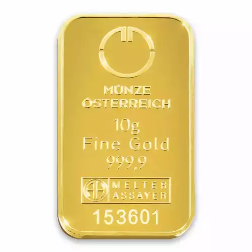 10g Austrian Mint Gold Bar (2)