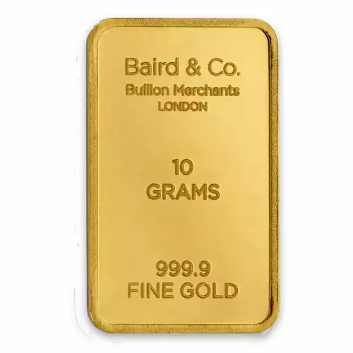 10g Baird & Co Minted Gold Bar (2)