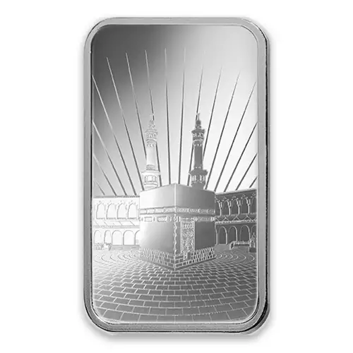 10g PAMP Silver Bar - Ka `Bah. Mecca (2)