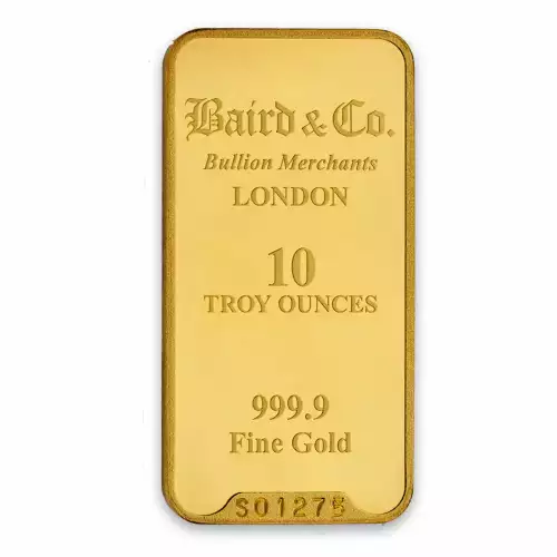 10oz Baird & Co Minted Gold Bar (2)