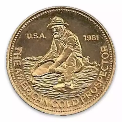 1/4oz 1981 Gold Prospector (3)