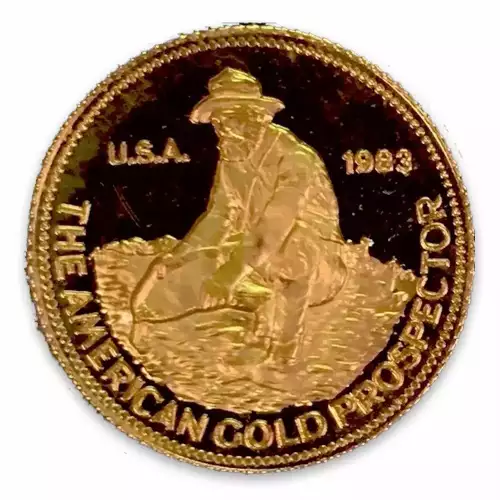 1/4oz 1983 Gold Prospector (3)