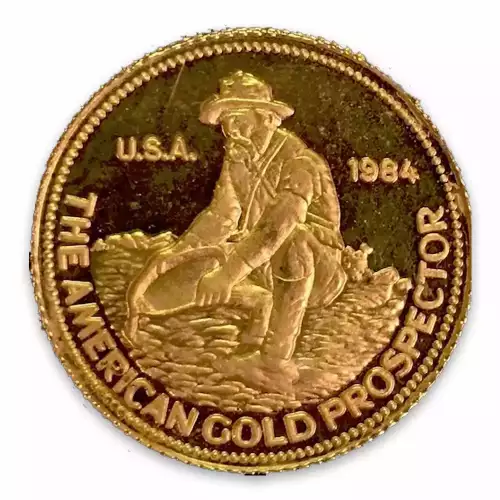 1/4oz 1984 Gold Prospector (3)
