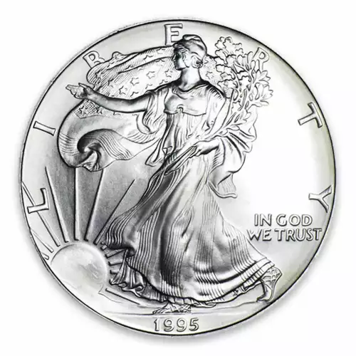 1995 1oz American Silver Eagle (2)