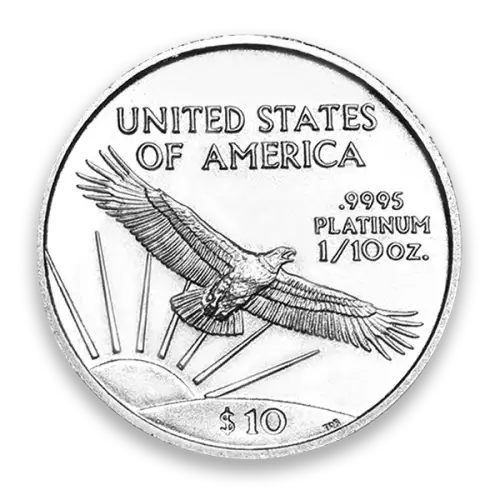 1997 1/10oz American Platinum Eagle (2)