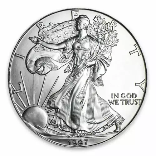 1997 1oz American Silver Eagle (2)