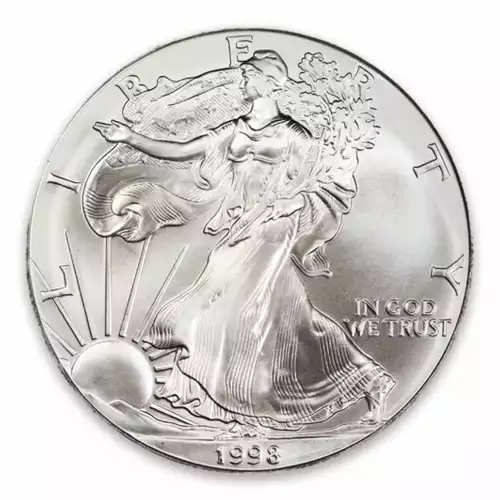1998 1oz American Silver Eagle (2)