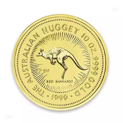 1999 10oz  Bullion Nugget / Kangaroo Coin (2)