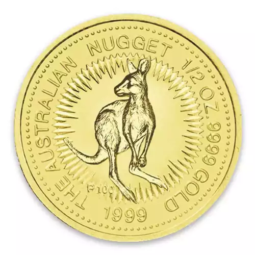 1999 1/2oz  Bullion Nugget / Kangaroo Coin (2)