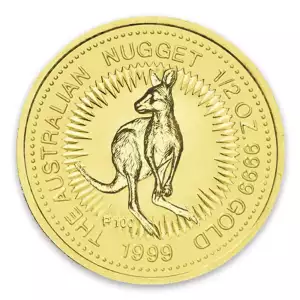 1999 1/2oz  Bullion Nugget / Kangaroo Coin (2)