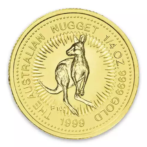 1999 1/4oz  Bullion Nugget / Kangaroo Coin (2)