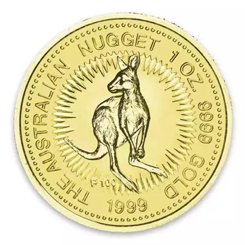 1999 1oz  Bullion Nugget / Kangaroo Coin (2)