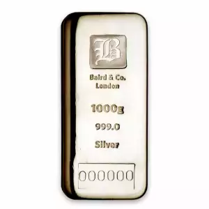 1kg Baird & Co Silver Cast Bar (2)