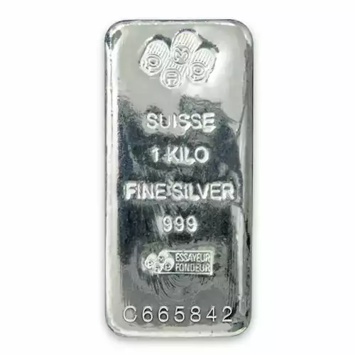 1kg PAMP Silver Bar (2)