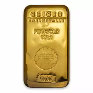 1kg Schloss Güldengossa Cast Gold Bar (2)