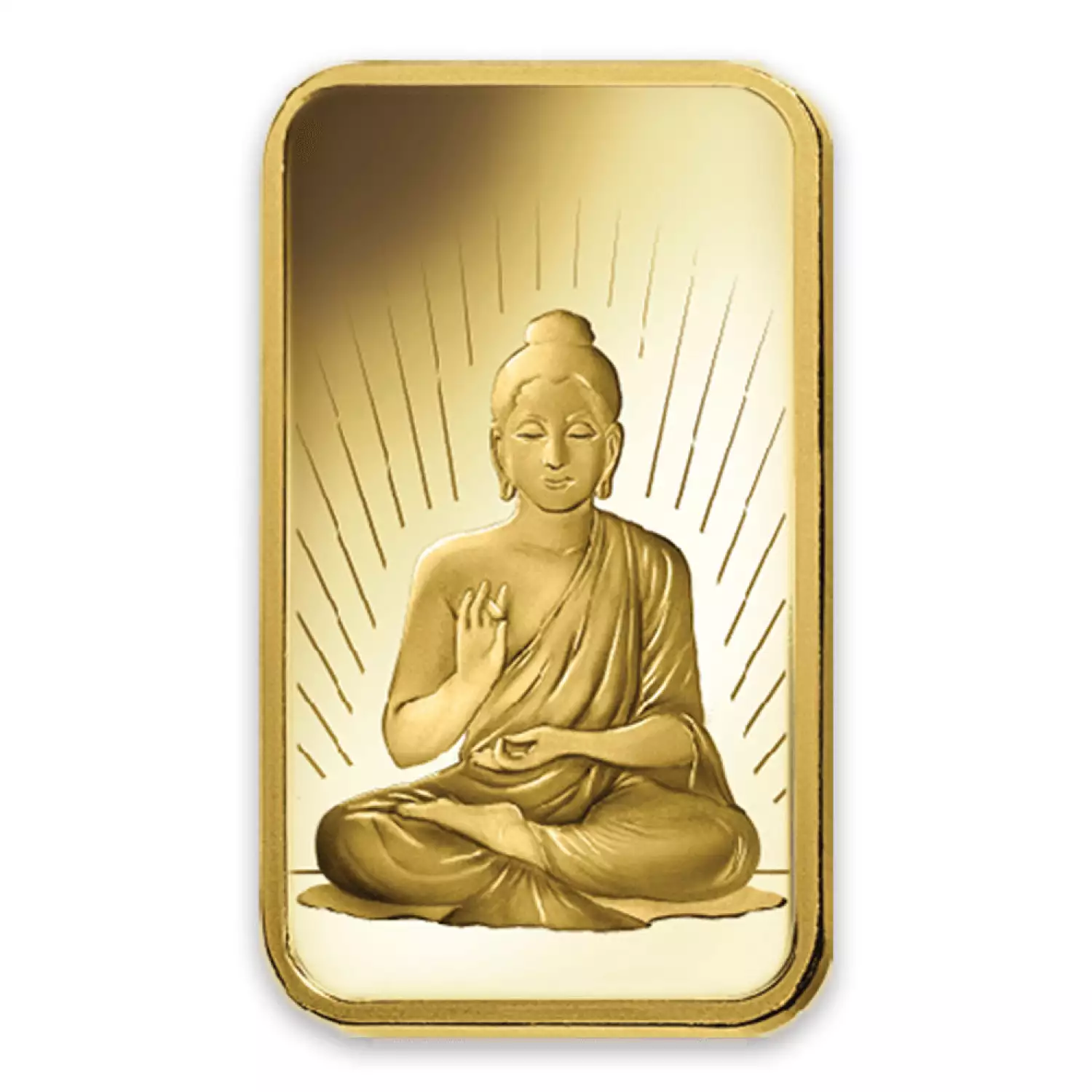 1oz PAMP Gold Bar - Buddha (2)
