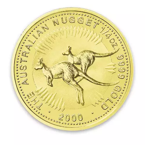 2000 1/4oz  Bullion Nugget / Kangaroo Coin (2)