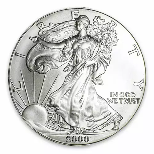 2000 1oz American Silver Eagle (2)