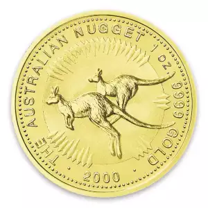 2000 1oz  Bullion Nugget / Kangaroo Coin (2)