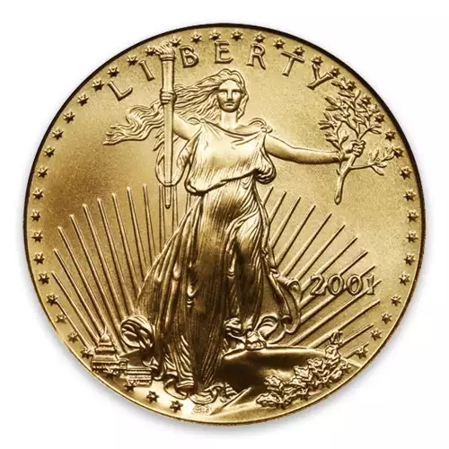 2001 1/4oz American Gold Eagle (2)
