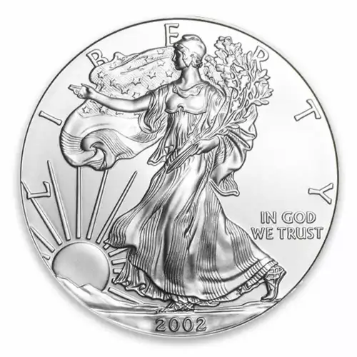 2002 1oz American Silver Eagle (2)