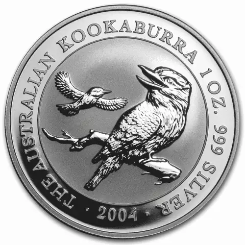 2004 1oz Australian Perth Mint Silver Kookaburra (2)