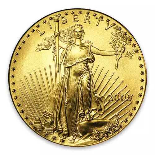 2005 1/4oz American Gold Eagle (2)