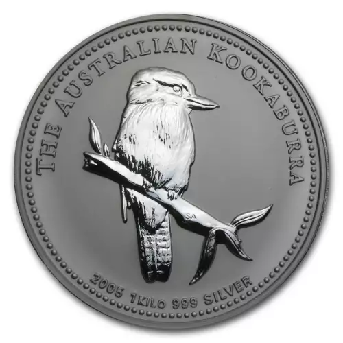 2005 1kg Australian Perth Mint Silver Kookaburra (2)
