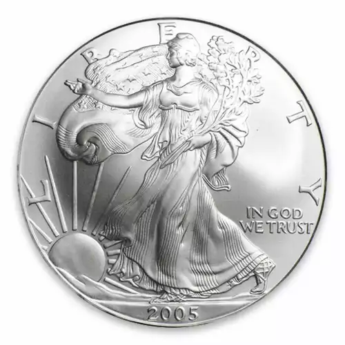 2005 1oz American Silver Eagle (2)