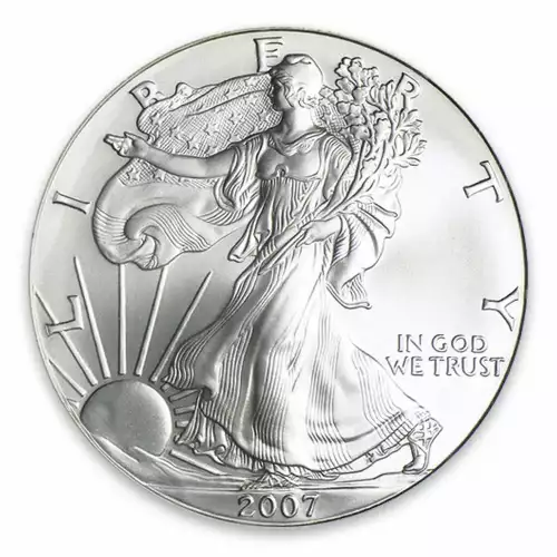2007 1oz American Silver Eagle (2)