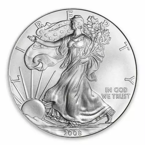 2008 1oz American Silver Eagle (2)