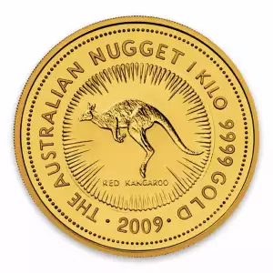 2009 1kg Bullion Nugget / Kangaroo Coin (2)
