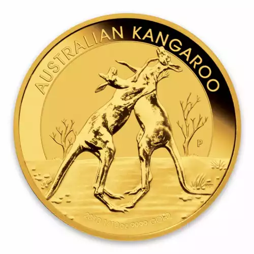 2010 1/10oz Bullion Kangaroo Coin (3)