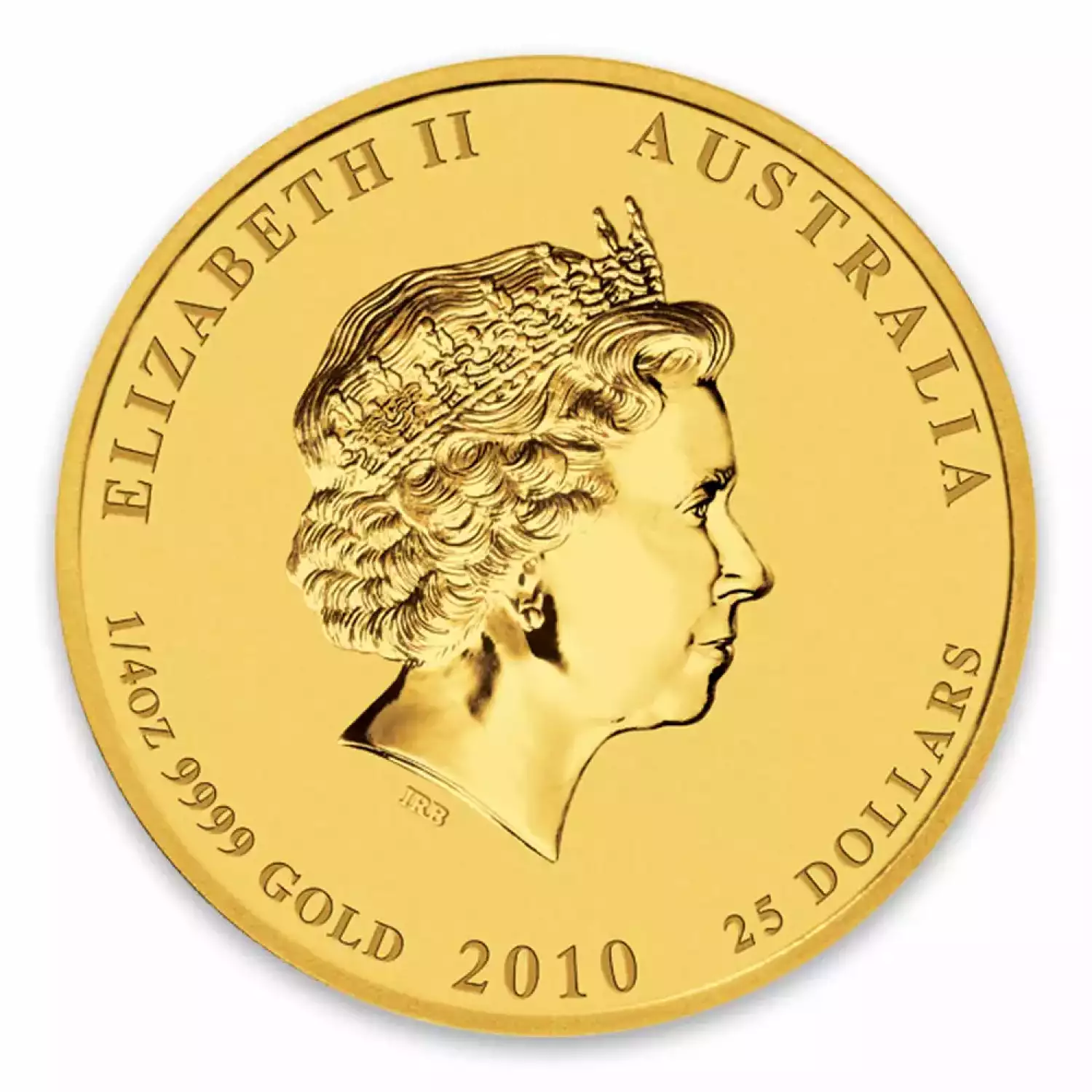 2010 1/4oz Australian Perth Mint Gold Lunar II: Year of the Tiger (2)