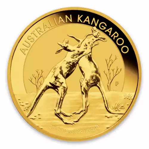 2010 1/4oz Bullion Kangaroo Coin (3)