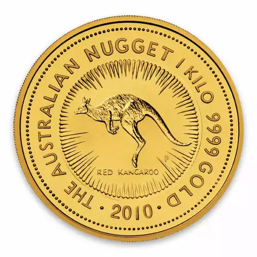 2010 1kg Bullion Nugget / Kangaroo Coin (2)