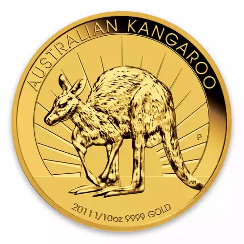 2011 1/10oz Bullion Kangaroo Coin (3)