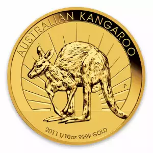 2011 1/10oz Bullion Kangaroo Coin (3)