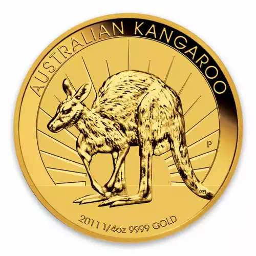 2011 1/4oz Bullion Kangaroo Coin (3)