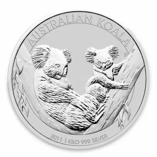 2011 1kg Australian Perth Mint Silver Koala (2)