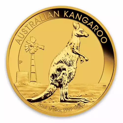 2012 1/10oz Bullion Kangaroo Coin (3)