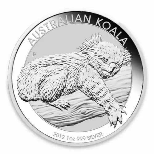 2012 1oz Australian Perth Mint Silver Koala - Bear Privy Mark (3)