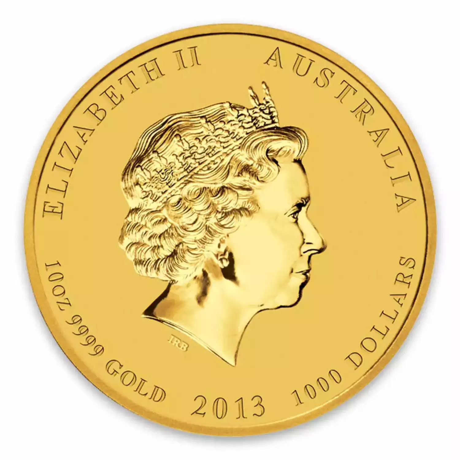 2013 10oz Australian Perth Mint Gold Lunar II: Year of the Snake (2)