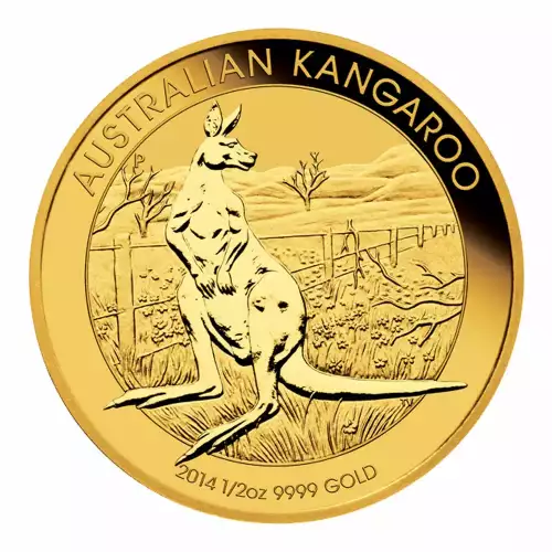 2014 1/2oz Bullion Kangaroo Coin (3)
