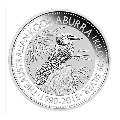 2015 1kg Australian Perth Mint Silver Kookaburra (3)